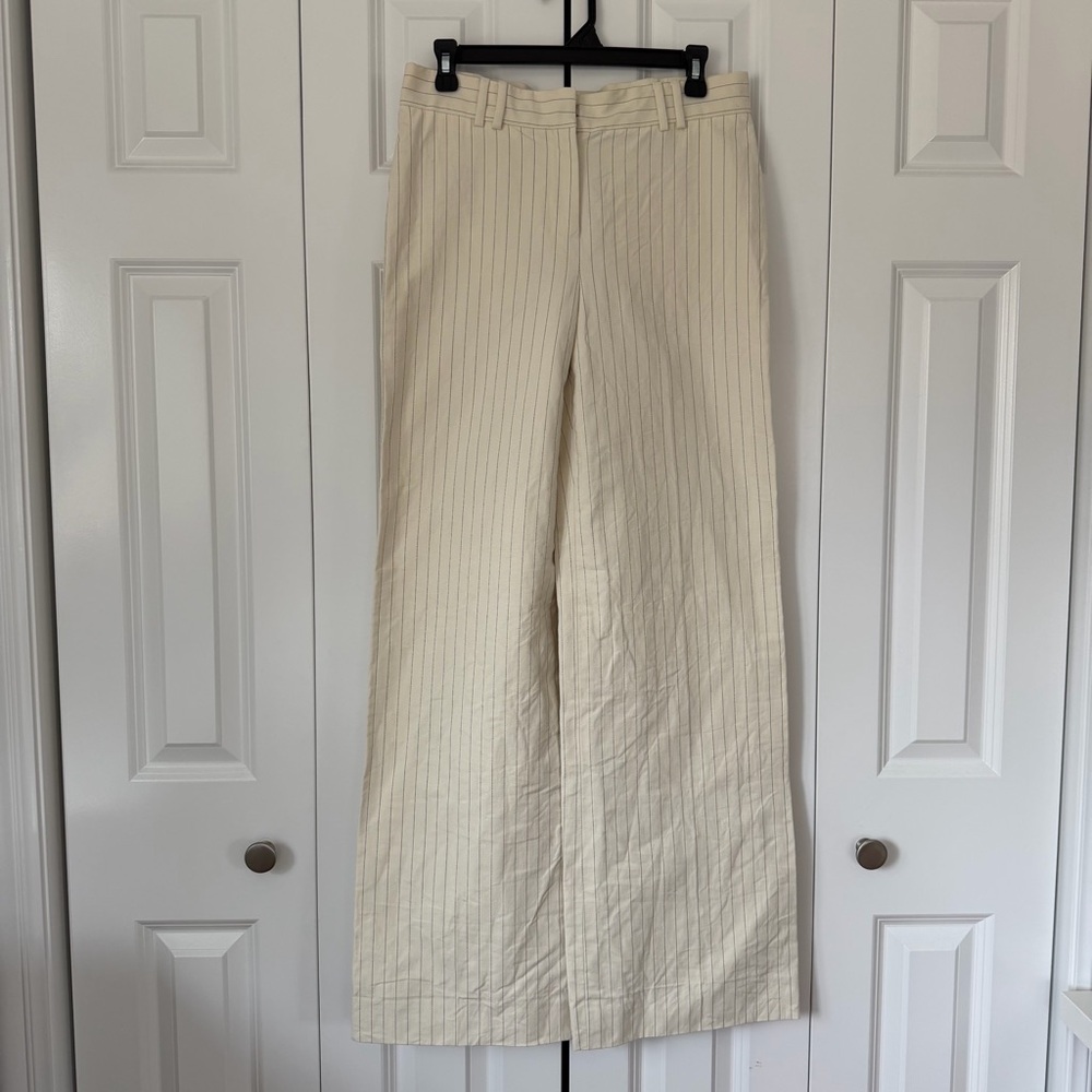 Burberry London Cotton Pinstripe Trouser Pant